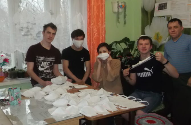 К акции #МыВместе присоединились студенты тохтуевского общежития и педагоги Соликамского округа